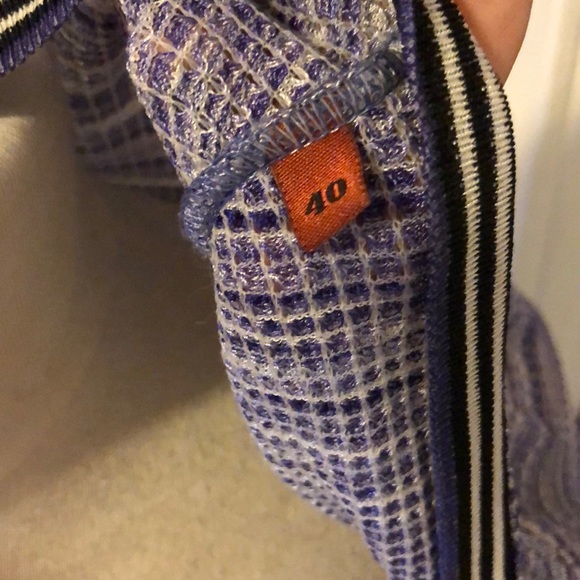 LAST CHANCE MISSONI zig zag purple cardigan - Picture 5 of 5